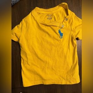 Gently worn Ralph Lauren by Polo shirts 12 months(size)
